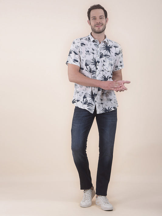 Men's Carbon Slim Fit Casual Denim Jeans