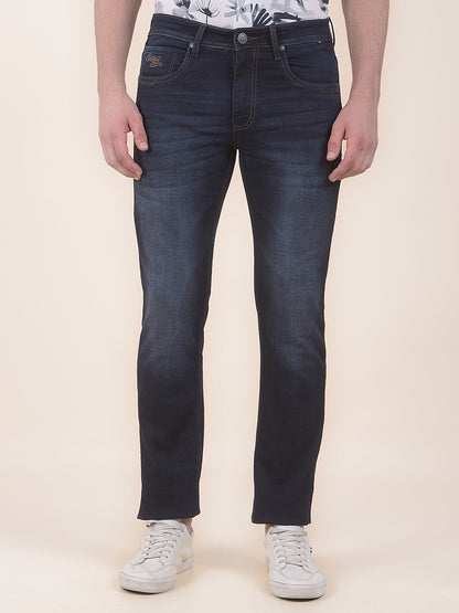 Men's Carbon Slim Fit Casual Denim Jeans