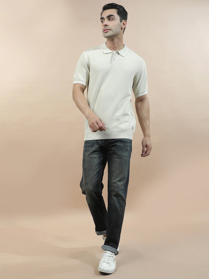 Denim Jeans for Men l Breathable & Soft with Color Fastness Slim Fit Polycotton Fabric Solid Pattern
