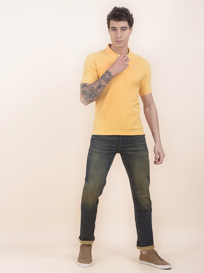 Men's Dirty Earth Slim Fit Casual Denim Jeans