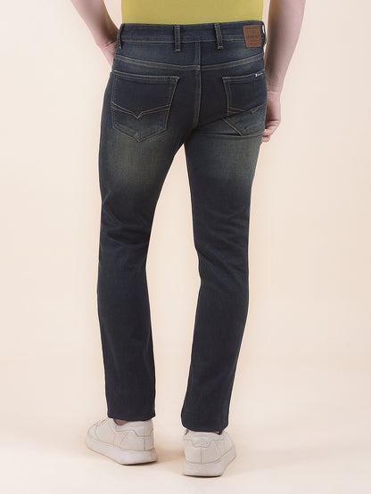 Men's Dirty Earth Slim Fit Casual Denim Jeans