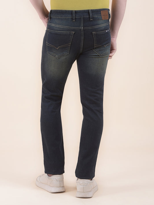 Men's Dirty Earth Slim Fit Casual Denim Jeans
