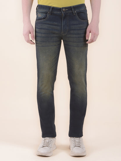 Men's Dirty Earth Slim Fit Casual Denim Jeans