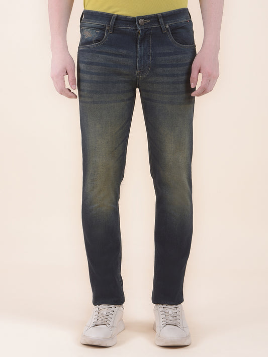 Men's Dirty Earth Slim Fit Casual Denim Jeans