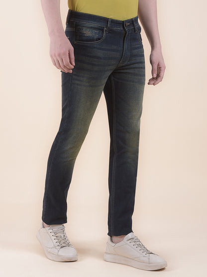 Men's Dirty Earth Slim Fit Casual Denim Jeans