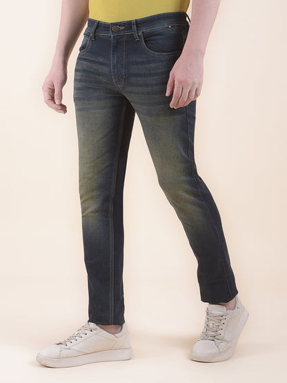 Men's Dirty Earth Slim Fit Casual Denim Jeans