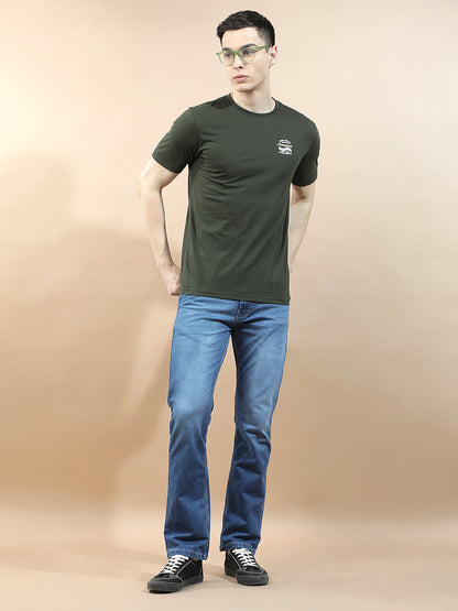 Denim Jeans for Men l Breathable & Soft with Color Fastness Straight Fit Polycotton Fabric Solid Pattern
