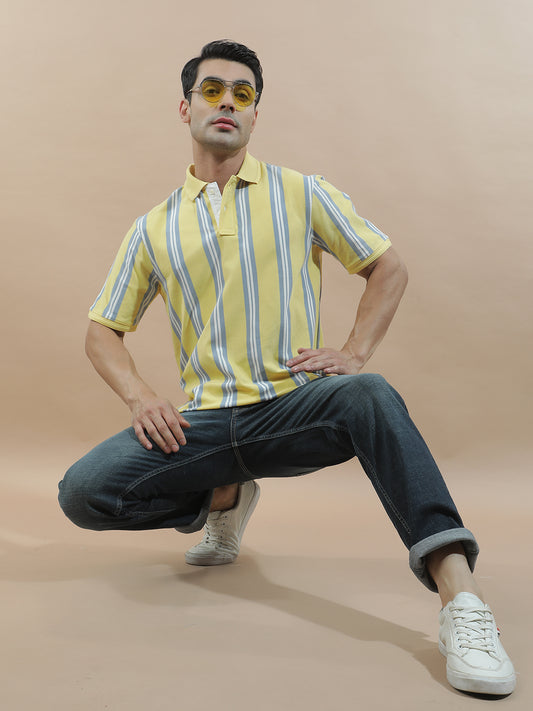 Denim Jeans for Men l Breathable & Soft with Color Fastness Slim Fit Polycotton Fabric Solid Pattern