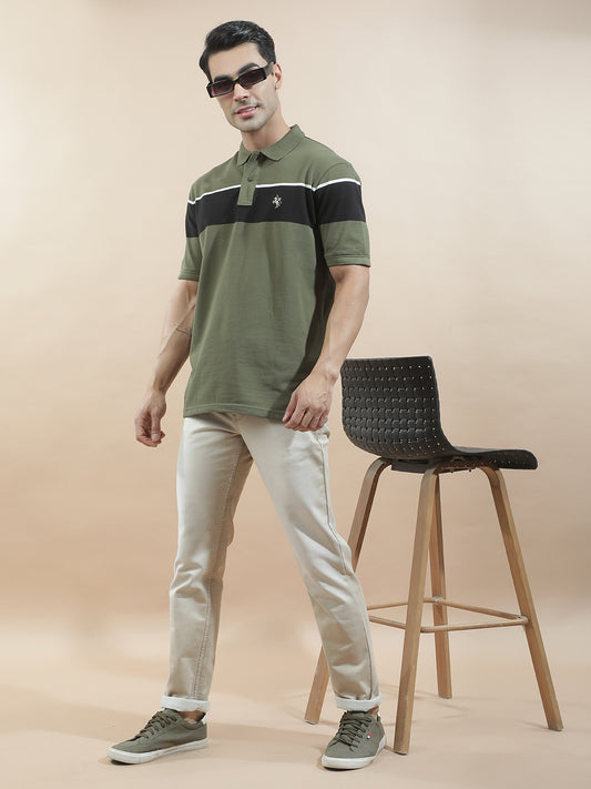 Denim Jeans for Men l Breathable & Soft with Color Fastness Slim Fit Polycotton Fabric Solid Pattern