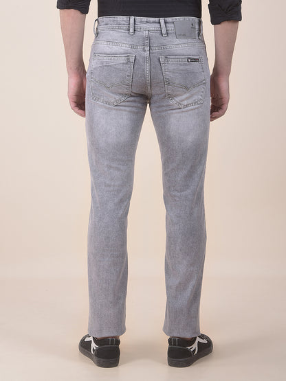 Men's Hillium Slim Fit Casual Denim Jeans