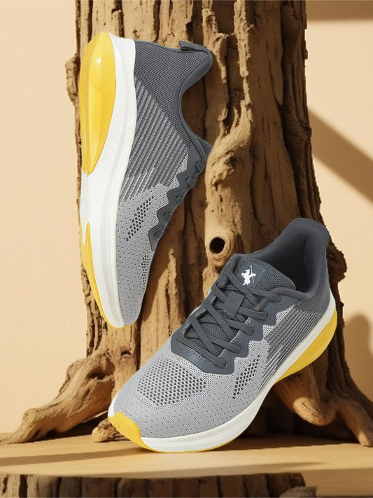 Cantabil Casual Shoes for Men | Lightweight & Comfortable with Cushioned Insole Flynet Upper Phylon Sole Lace Up Closure