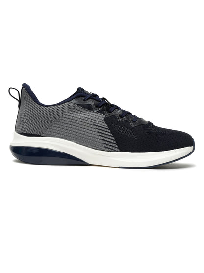 Men Lace-Up Navy Blue Casual Shoes