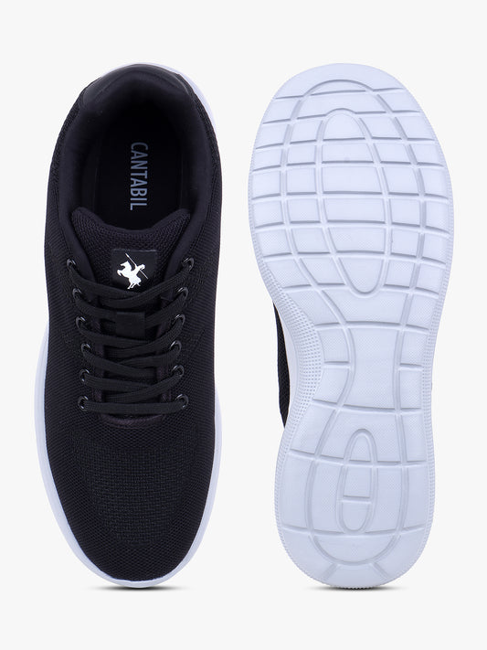 Casual Sneaker Shoes for Men | Lightweight & Comfortable with Cushioned Insole Textile Upper Ethylene Vinyl Acetate Sole Lace-Up Closure