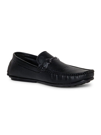 Men Slip-on Black Casual Loafer