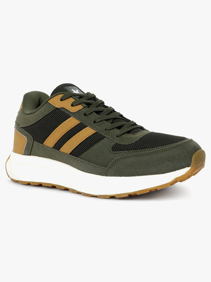 Casual Sports Shoes for Men | Lightweight & Comfortable with Cushioned Insole Mesh Upper Phylon Sole Slip on Closure