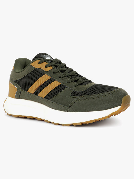 Casual Sports Shoes for Men | Lightweight & Comfortable with Cushioned Insole Mesh Upper Phylon Sole Slip on Closure