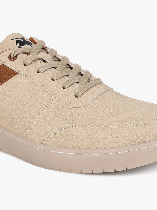 Casual Sneaker Shoes for Men | Lightweight & Comfortable with Cushioned Insole PU (Polyurethane) Upper TPR Sole Lace Up Closure