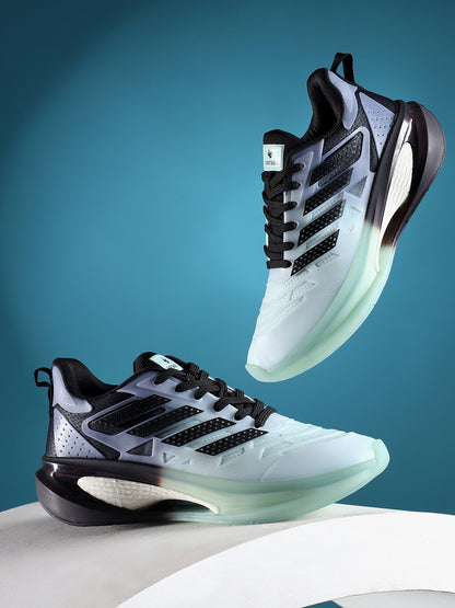 Casual Sports Shoes for Men | Lightweight & Comfortable with Cushioned Insole Mesh Upper Phylon Sole Slip on Closure