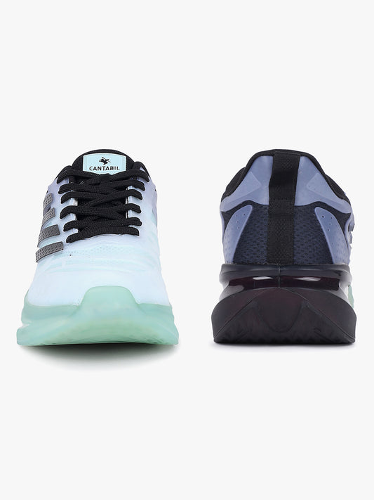 Casual Sports Shoes for Men | Lightweight & Comfortable with Cushioned Insole Mesh Upper Phylon Sole Slip on Closure