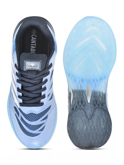 Casual Sports Shoes for Men | Lightweight & Comfortable with Cushioned Insole Mesh Upper Phylon Sole Lace-UP on Closure