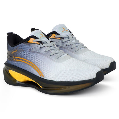 Casual Sports Shoes for Men | Lightweight & Comfortable with Cushioned Insole Flynet Upper Phylon Sole Lace Up Closure