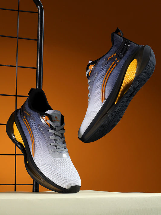 Casual Sports Shoes for Men | Lightweight & Comfortable with Cushioned Insole Flynet Upper Phylon Sole Lace Up Closure