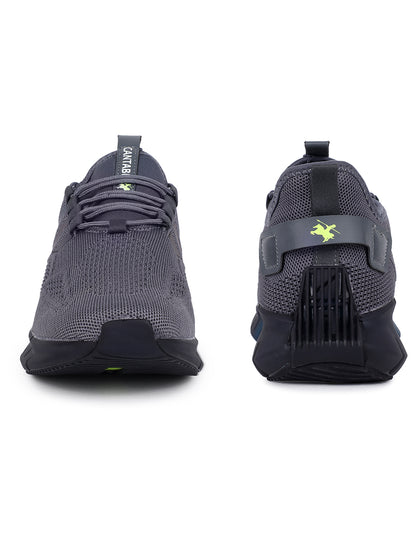 Casual Sports Shoes for Men | Lightweight & Comfortable with Cushioned Insole Flynet Upper Phylon Sole Slip on Closure