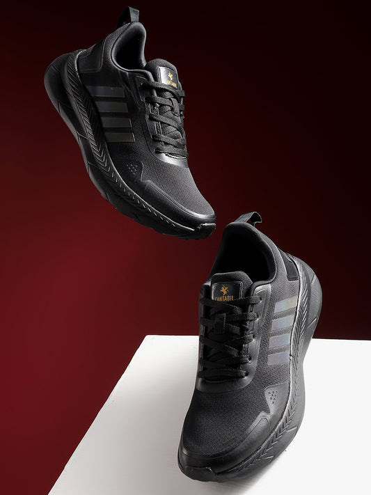 Casual Sports Shoes for Men | Lightweight & Comfortable with Cushioned Insole Mesh Upper EVA Sole Lace-Up on Closure