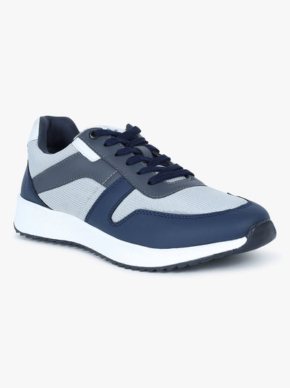 Casual Sports Shoes for Men | Lightweight & Comfortable with Cushioned Insole PU Upper Phylon Sole Lace Up Closure