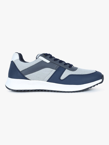Casual Sports Shoes for Men | Lightweight & Comfortable with Cushioned Insole PU Upper Phylon Sole Lace Up Closure