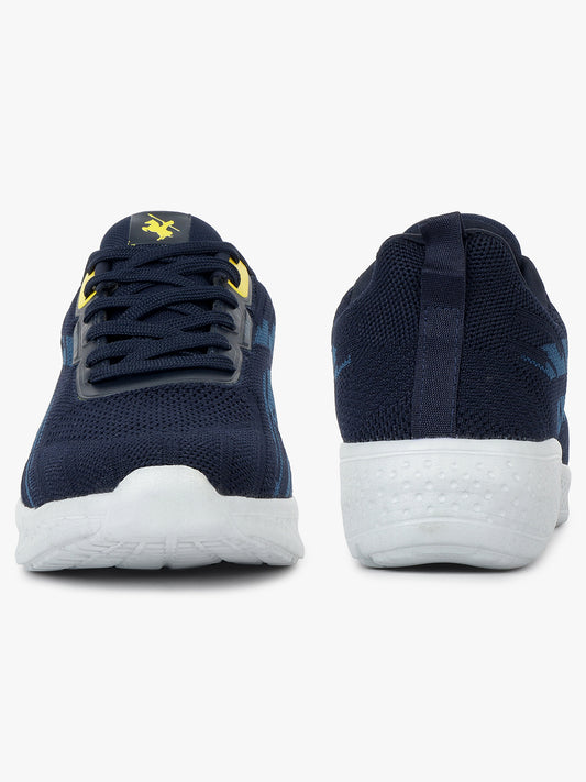 Casual Sports Shoes for Men | Lightweight & Comfortable with Cushioned Insole Flynet Upper EVA Sole Lace-Up on Closure