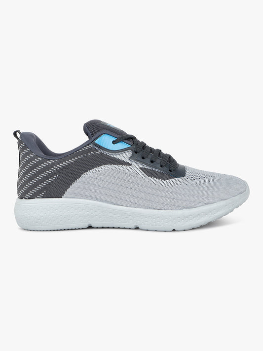 Casual Sports Shoes for Men | Lightweight & Comfortable with Cushioned Insole Flynet Upper EVA Sole Lace-Up on Closure