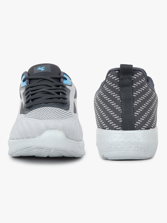 Casual Sports Shoes for Men | Lightweight & Comfortable with Cushioned Insole Flynet Upper EVA Sole Lace-Up on Closure