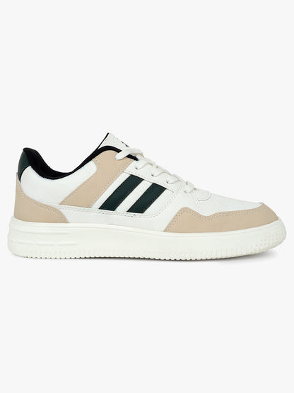 Casual Sneaker Shoes for Men | Lightweight & Comfortable with Cushioned Insole PVC Upper EVA Sole Lace-Up Closure