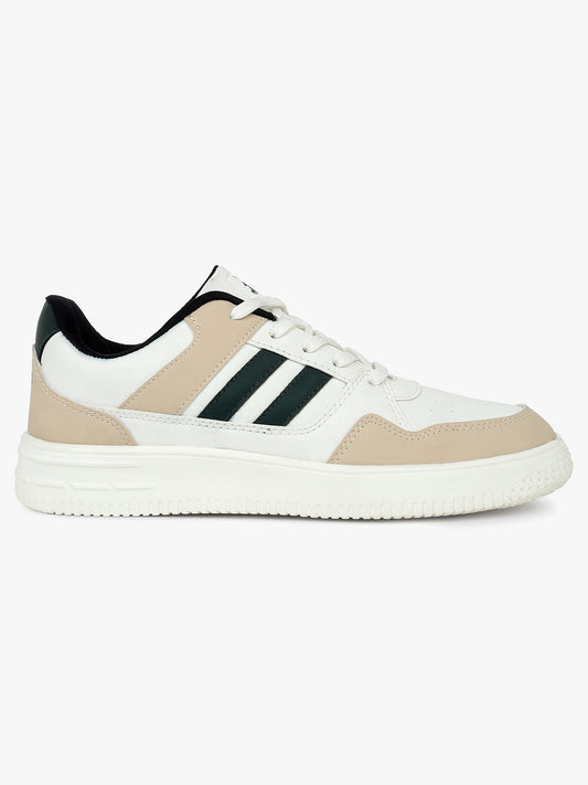 Casual Sneaker Shoes for Men | Lightweight & Comfortable with Cushioned Insole PVC Upper EVA Sole Lace-Up Closure