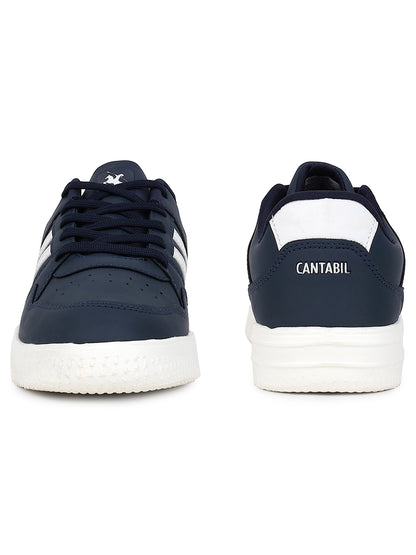 Casual Sneaker Shoes for Men | Lightweight & Comfortable with Cushioned Insole PVC Upper EVA Sole Lace-Up Closure