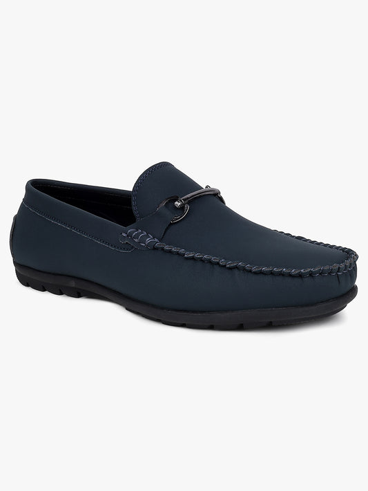 Casual Loafers Shoes for Men | Lightweight & Comfortable with Cushioned Insole PU Upper TPR Sole Slip On on Closure