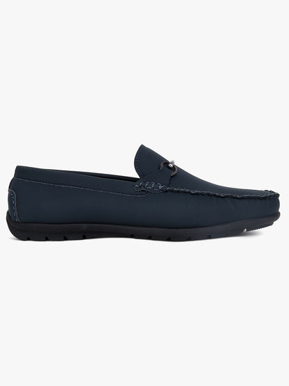 Casual Loafers Shoes for Men | Lightweight & Comfortable with Cushioned Insole PU Upper TPR Sole Slip On on Closure