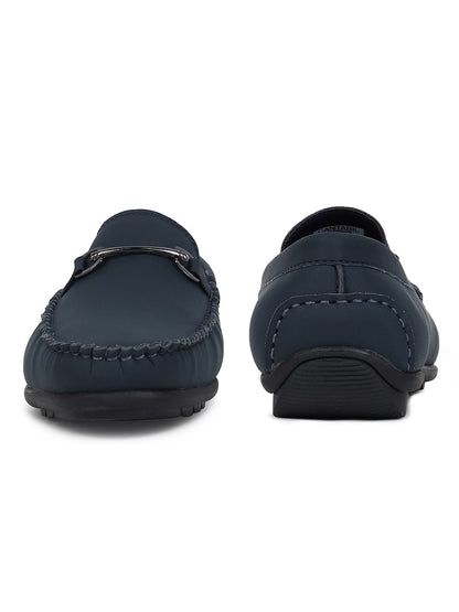 Casual Loafers Shoes for Men | Lightweight & Comfortable with Cushioned Insole PU Upper TPR Sole Slip On on Closure