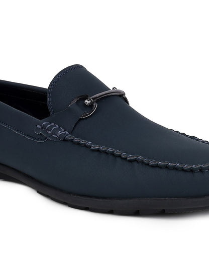 Casual Loafers Shoes for Men | Lightweight & Comfortable with Cushioned Insole PU Upper TPR Sole Slip On on Closure