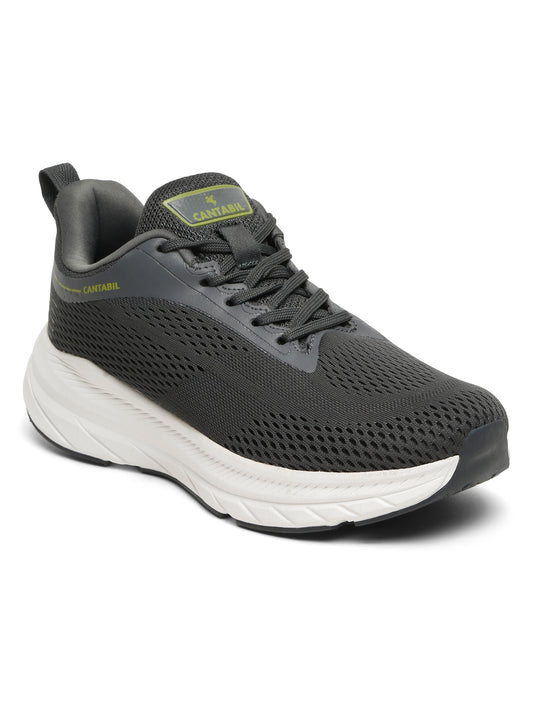 Casual Sports Shoes for Men | Lightweight & Comfortable with Cushioned Insole Mesh Upper Phylon Sole Lace Up Closure