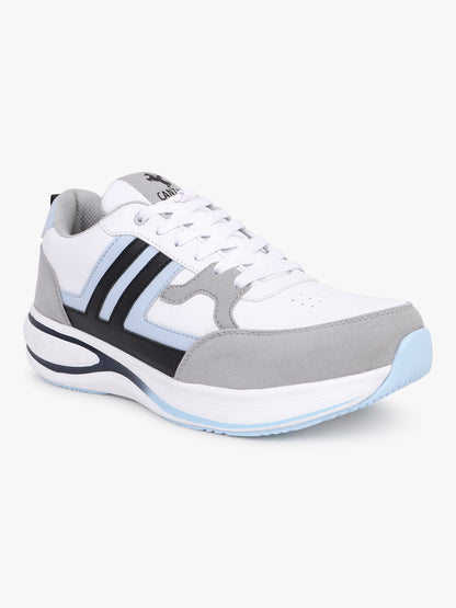 Casual Sneaker Shoes for Men | Lightweight & Comfortable with Cushioned Insole Polyurethane (PU) Upper Phylon Sole Lace-Up Closure