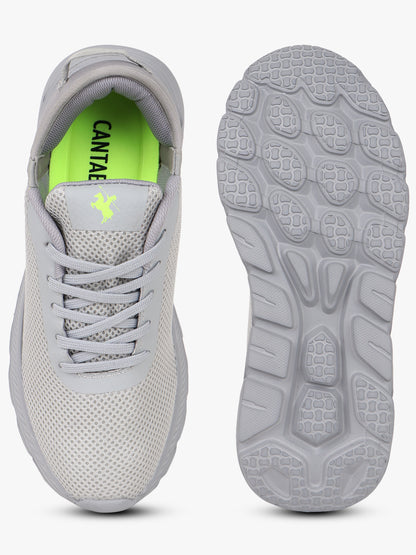 Casual Sports Shoes for Men | Lightweight & Comfortable with Cushioned Insole Mesh Upper EVA Sole Slip on Closure.