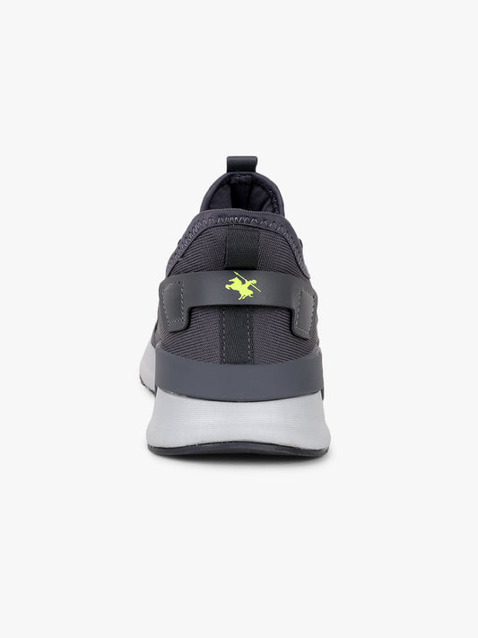 Casual Sports Shoes for Men | Lightweight & Comfortable with Cushioned Insole Knitted Upper Phylon Sole Slip on Closure.