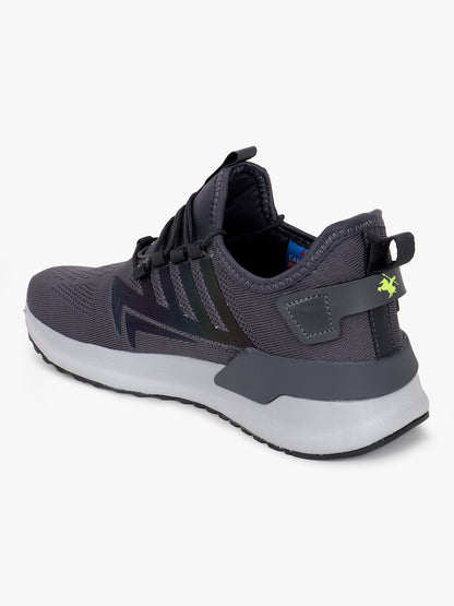 Casual Sports Shoes for Men | Lightweight & Comfortable with Cushioned Insole Knitted Upper Phylon Sole Slip on Closure.