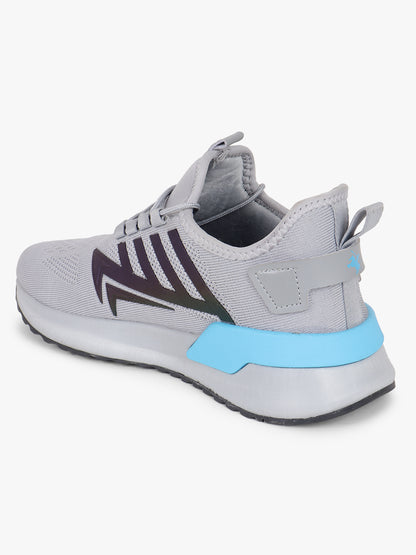 Casual Sports Shoes for Men | Lightweight & Comfortable with Cushioned Insole Knitted Upper Phylon Sole Slip on Closure.