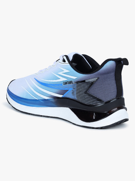 Casual Sports Shoes for Men | Lightweight & Comfortable with Cushioned Insole Mesh Upper Phylon Sole Slip on Closure.