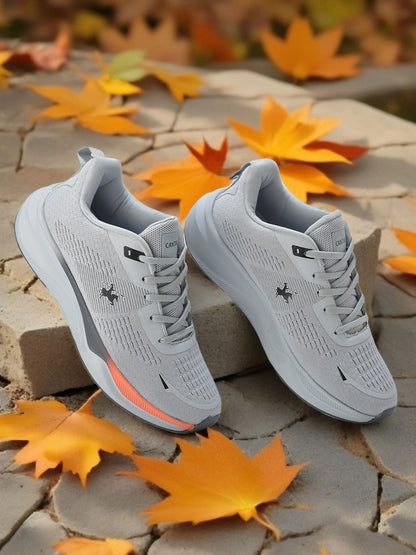 Casual Shoes for Men | Lightweight & Comfortable with Cushioned Insole Flynet Upper Phylon Sole Lace Up Closure