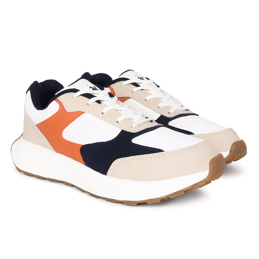 Sneaker Shoes for Men | Lightweight & Comfortable with Cushioned Insole Flynet Upper EVA Sole Lace Up Closure