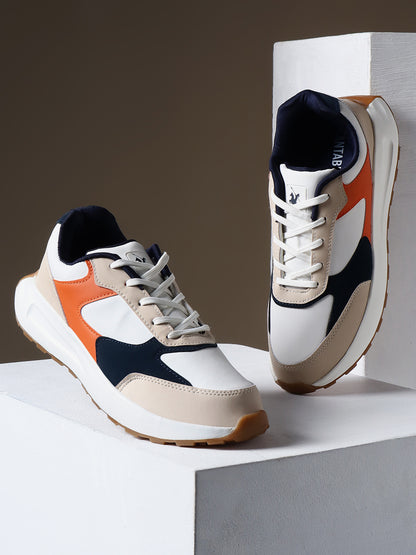 Sneaker Shoes for Men | Lightweight & Comfortable with Cushioned Insole Flynet Upper EVA Sole Lace Up Closure